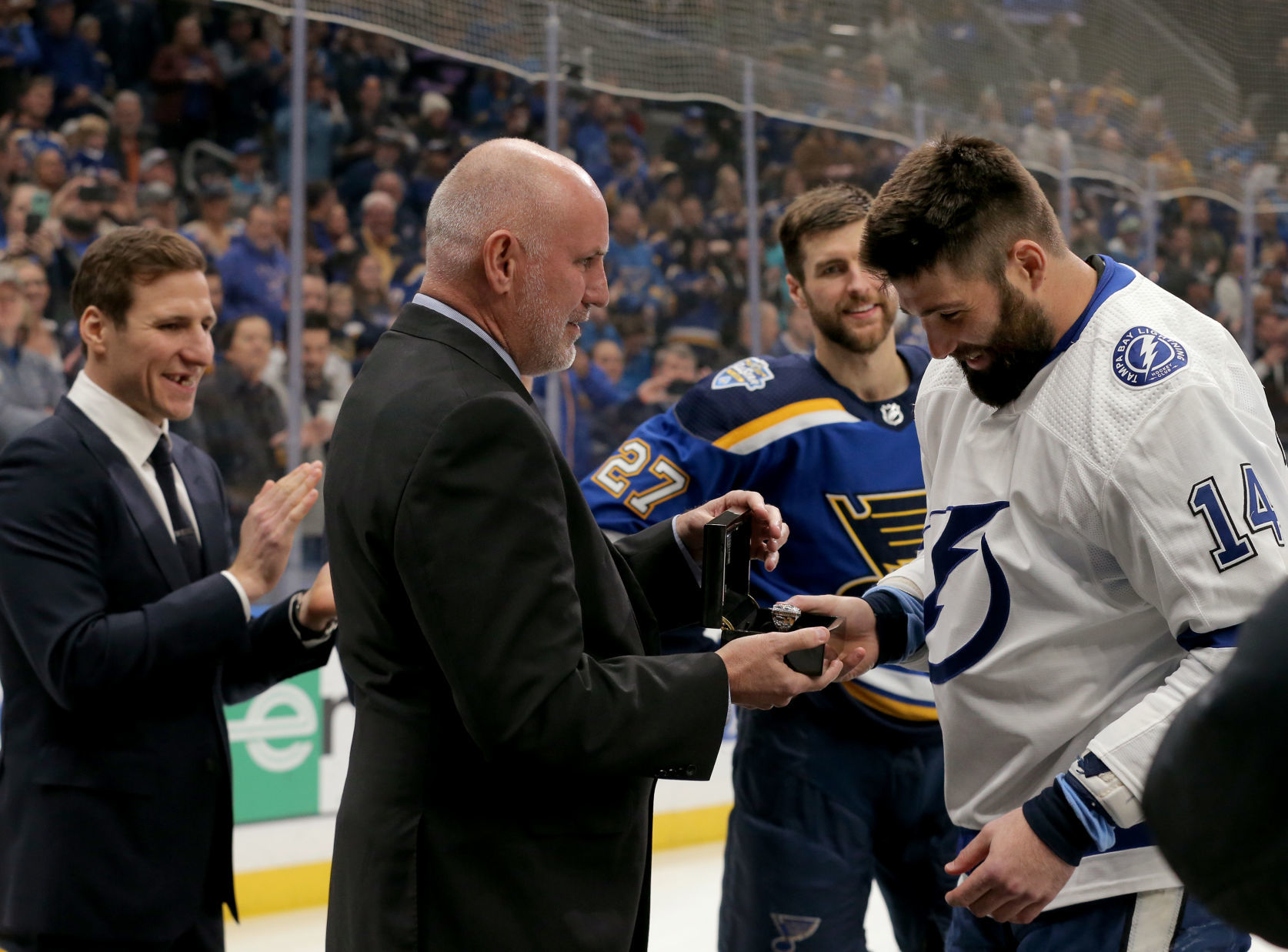 Blues host Lightning